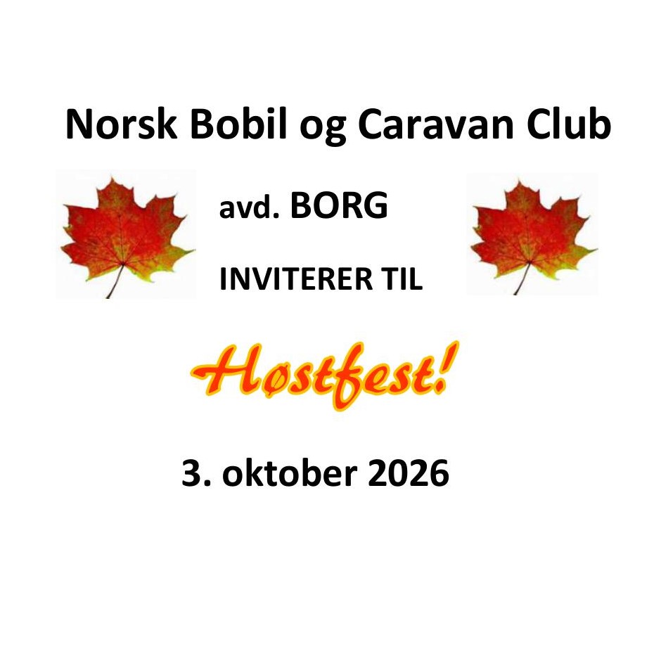 Artikkelbilde til artikkelen Høstfest 2026